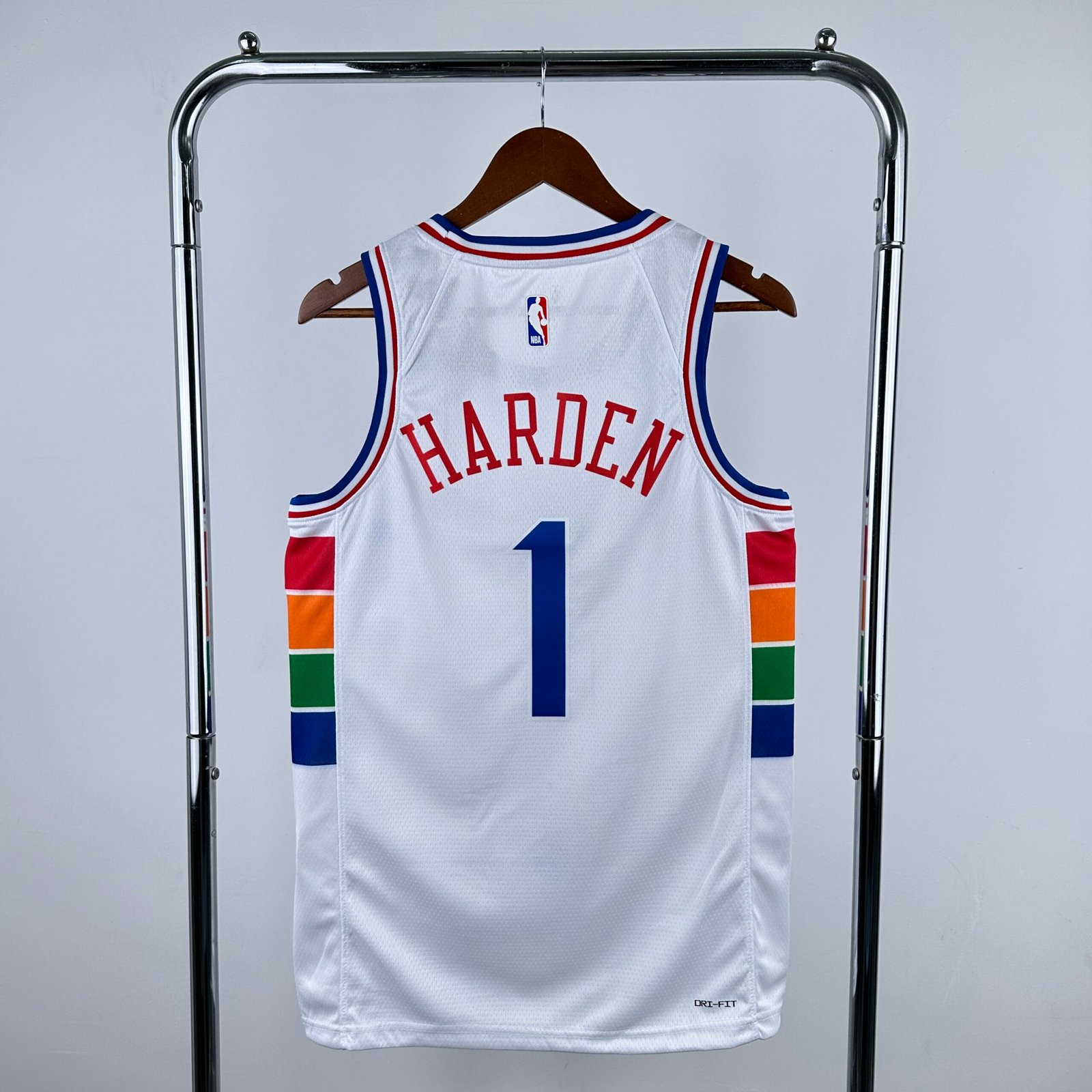 25th Season, 76ers, City Edition, No. 1, James Harden - Image 2