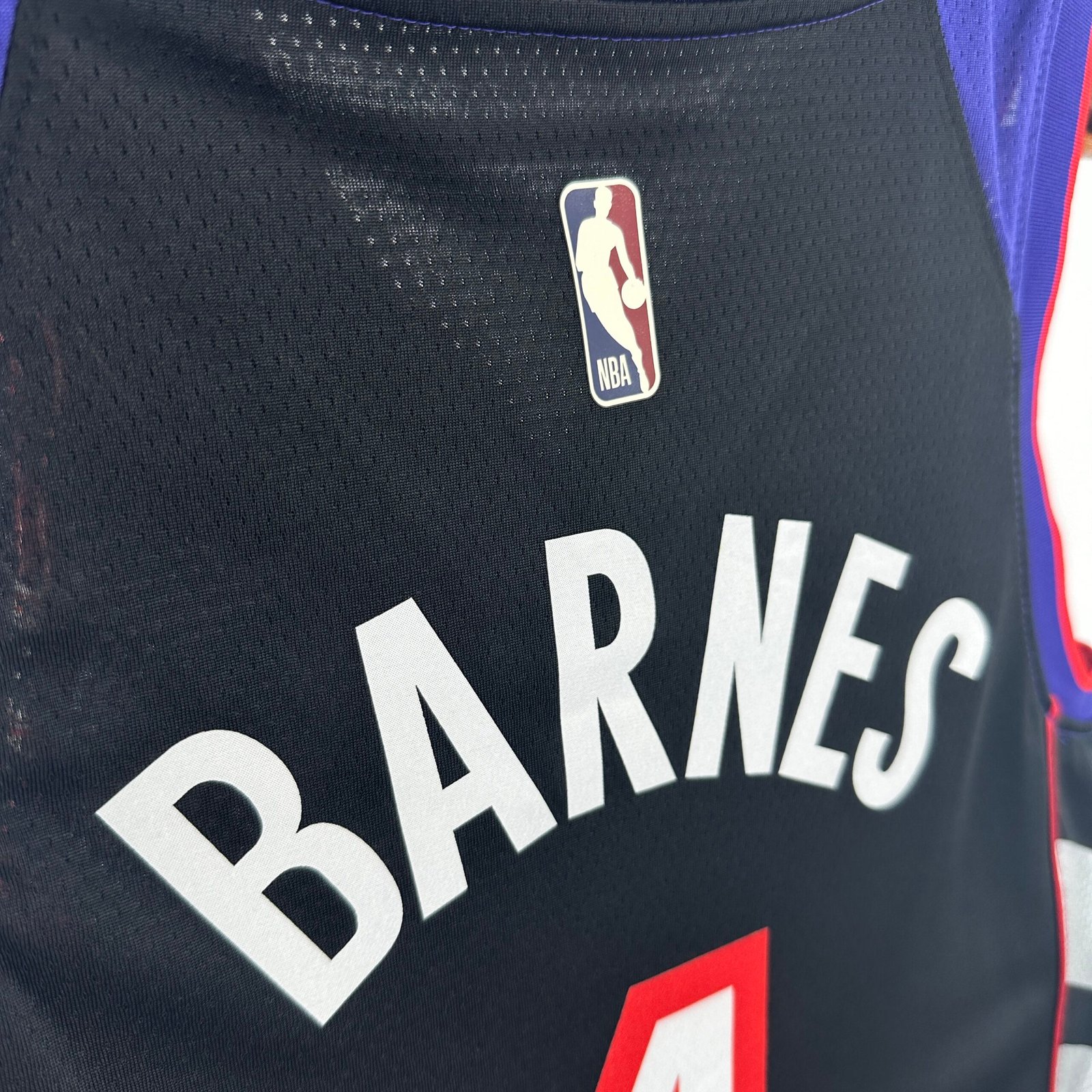 25th Season Raptors Retro No. 4 Barnes - Image 6
