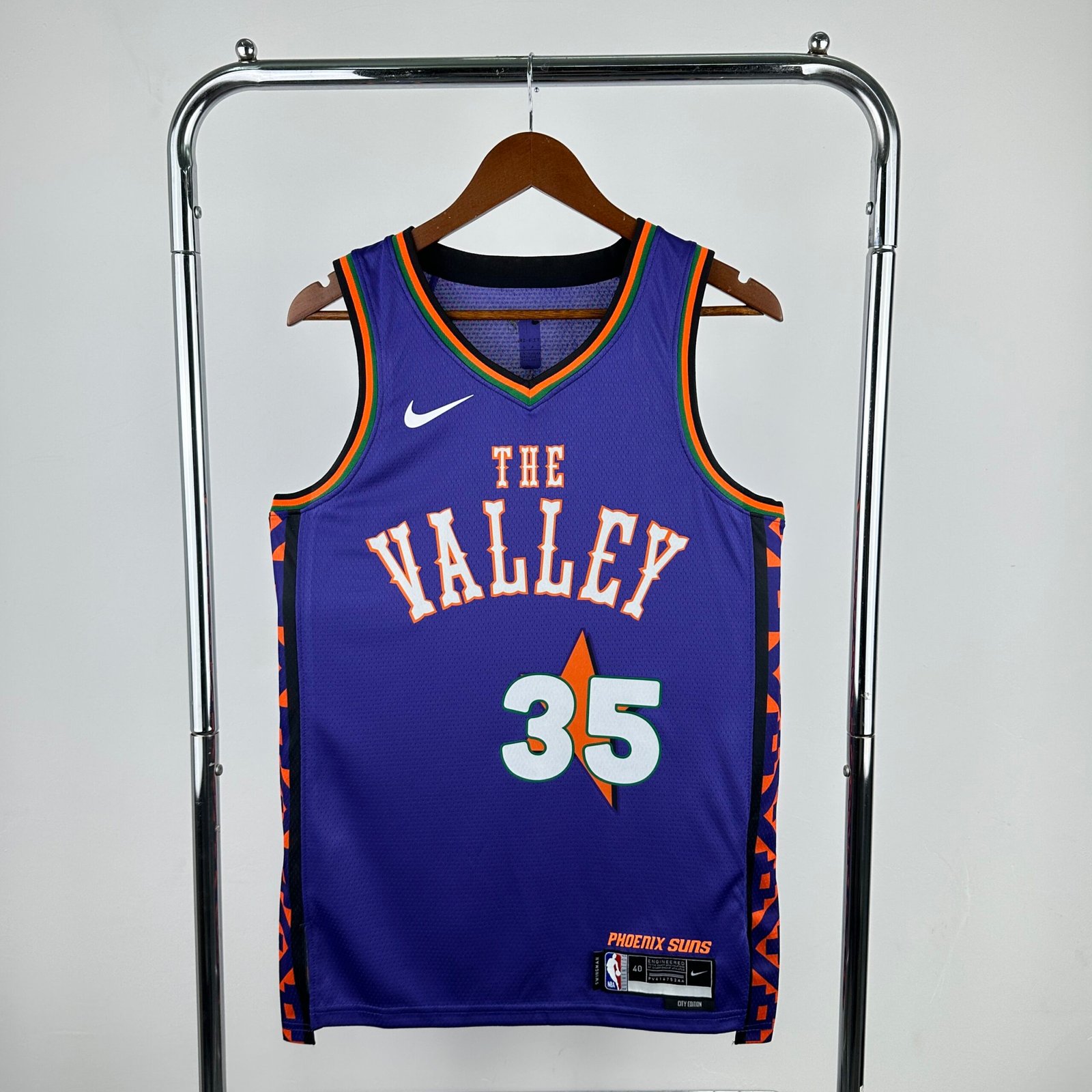 25th Season Suns City Edition No. 35 Durant - Image 2
