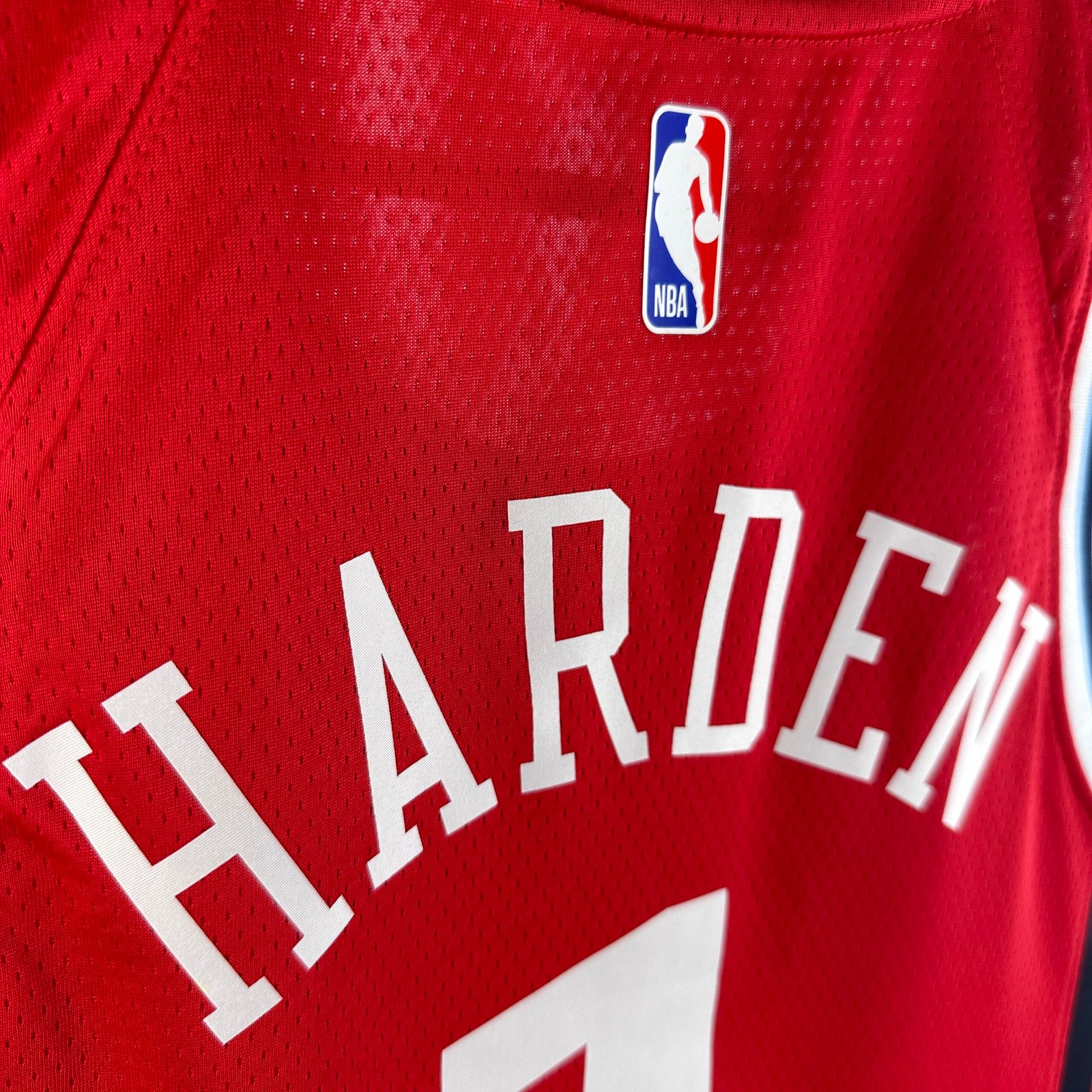 25th Season Clippers Air Jordan Limited Edition Red Jersey No. 1 James Harden - Image 2