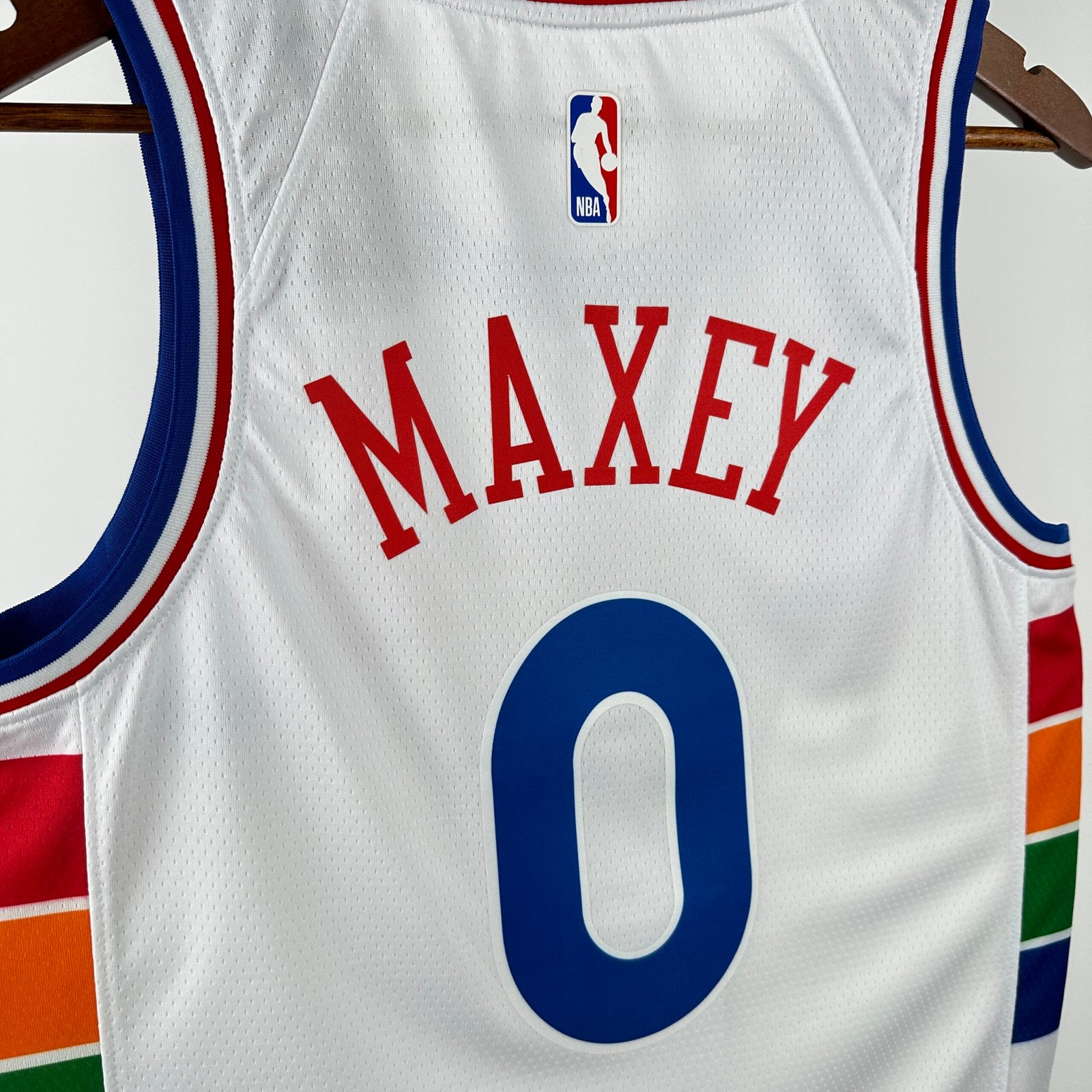 25th Season, 76ers, City Edition, No. 0, Maxey - Image 3