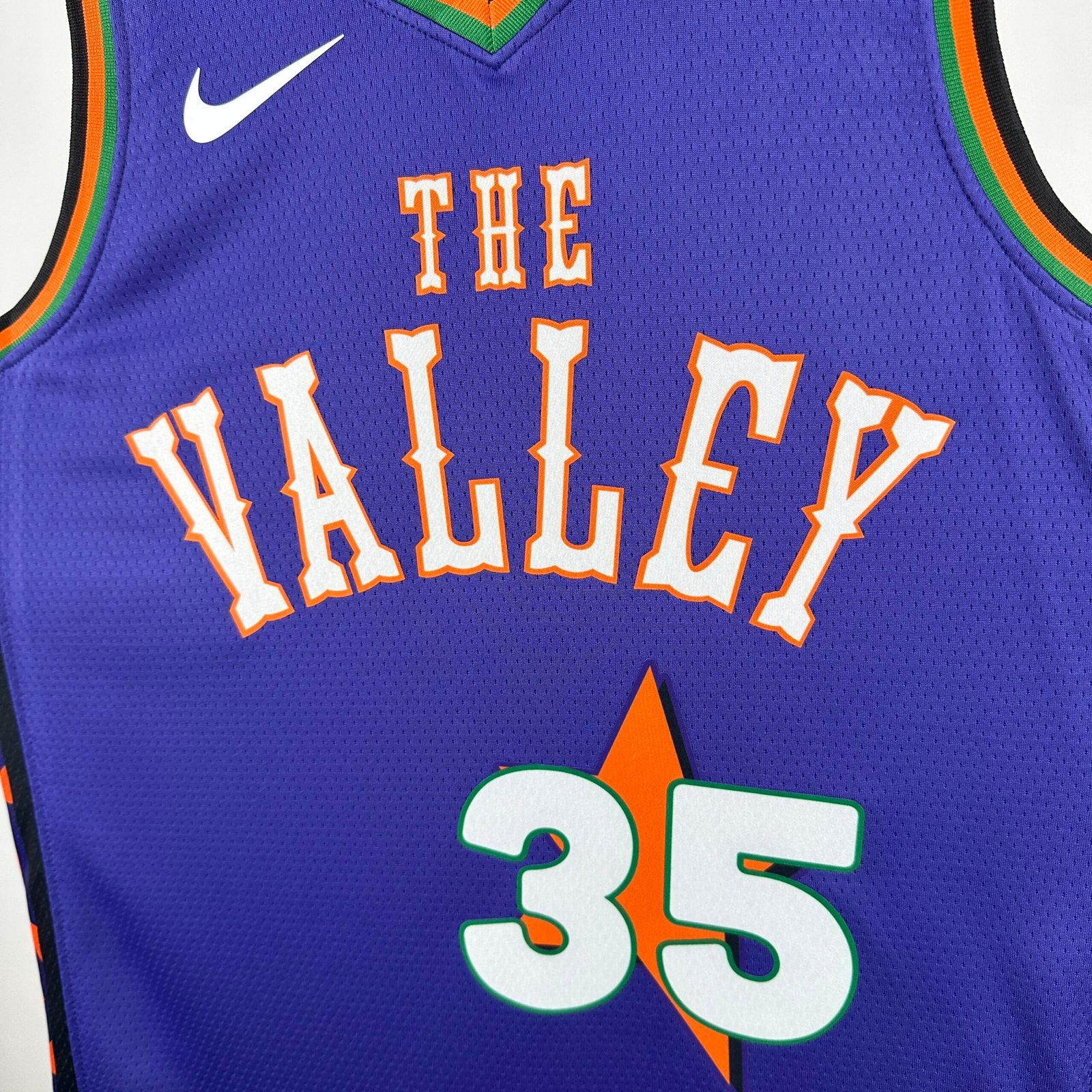 25th Season Suns City Edition No. 35 Durant - Image 4