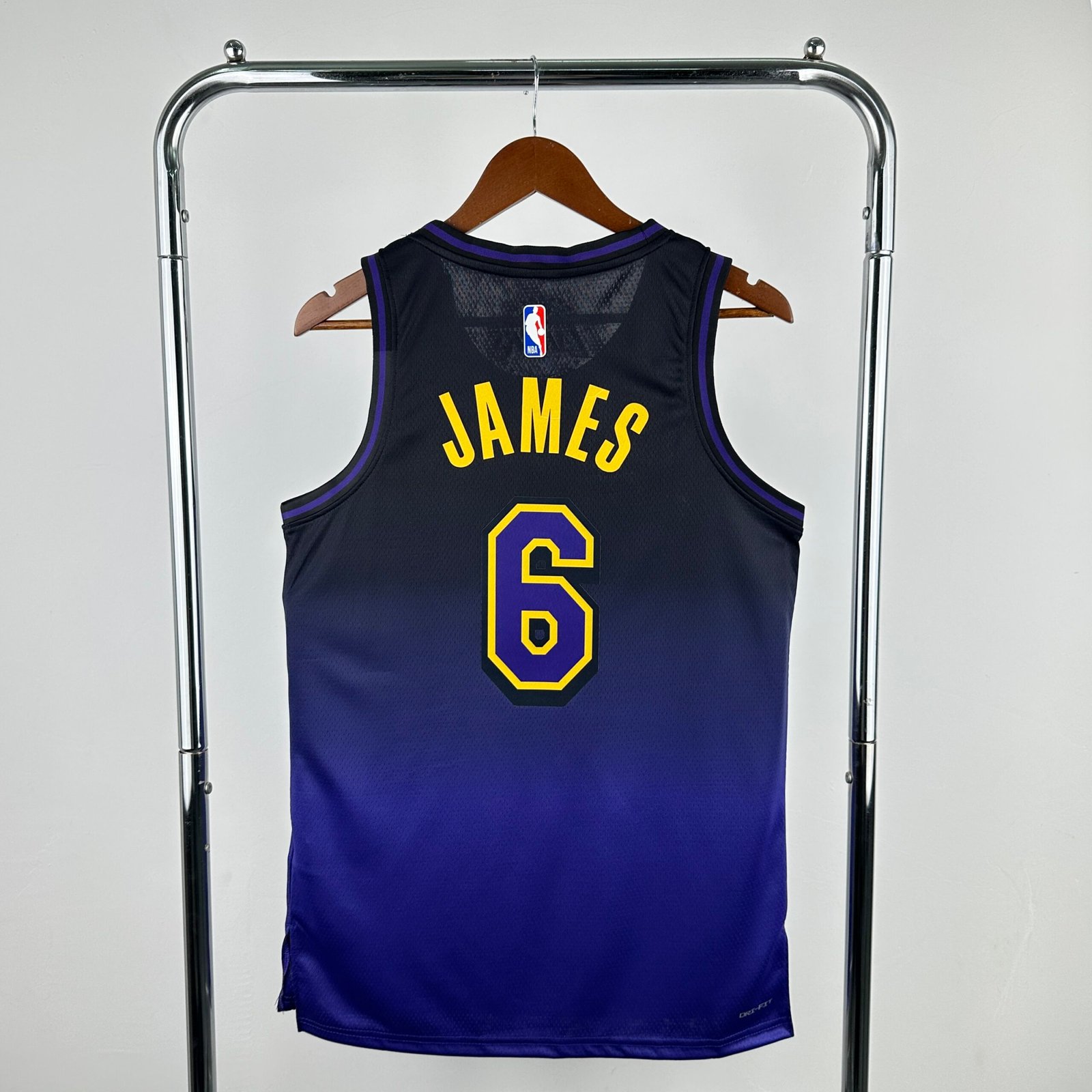 25th Season Lakers City Edition No. 6 James - Image 10