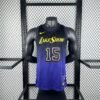 25th Season Lakers City Edition No. 15 Rivers