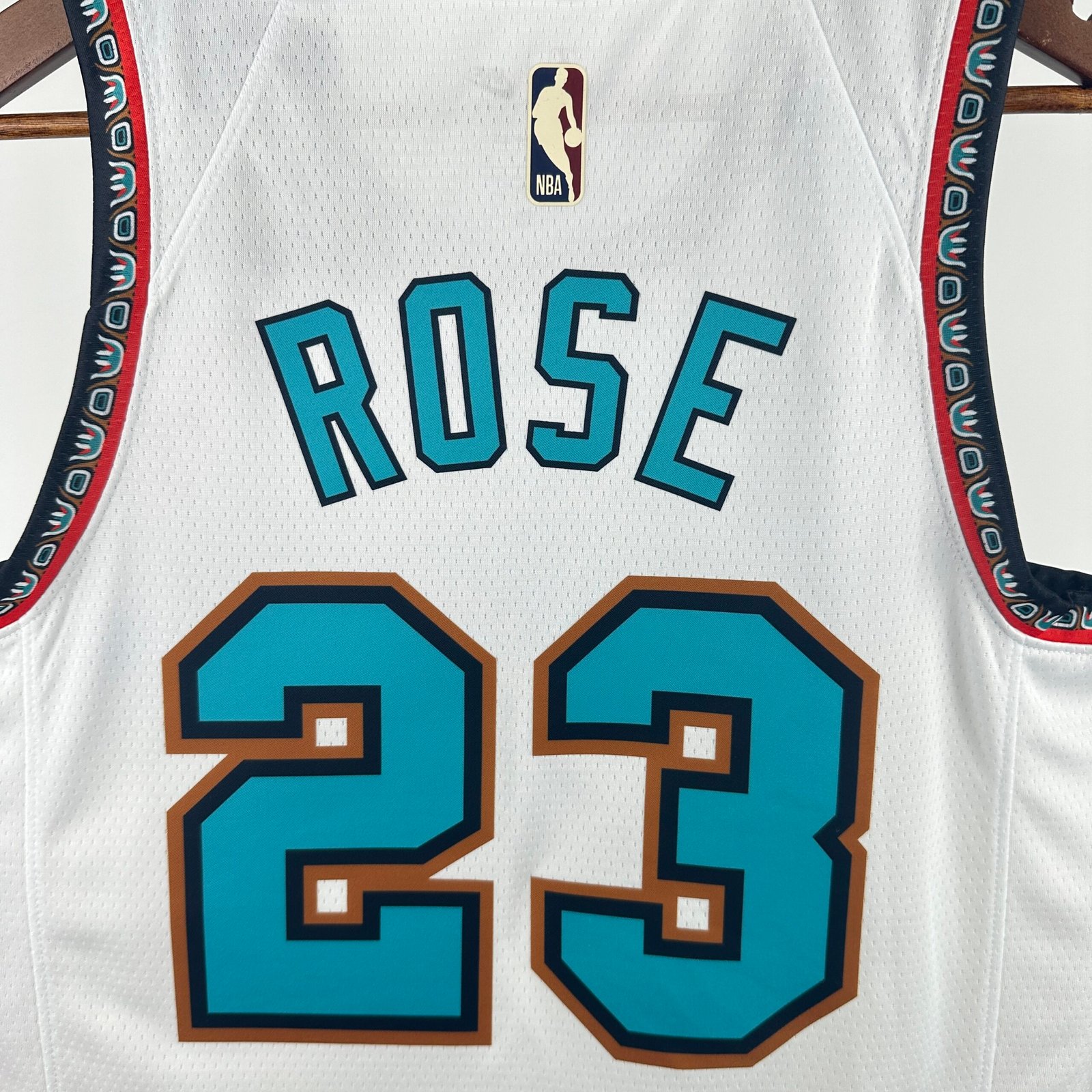 25th Season Grizzlies Retro No. 23 Rose - Image 4