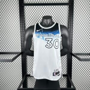 25th Season Timberwolves City Edition No. 30