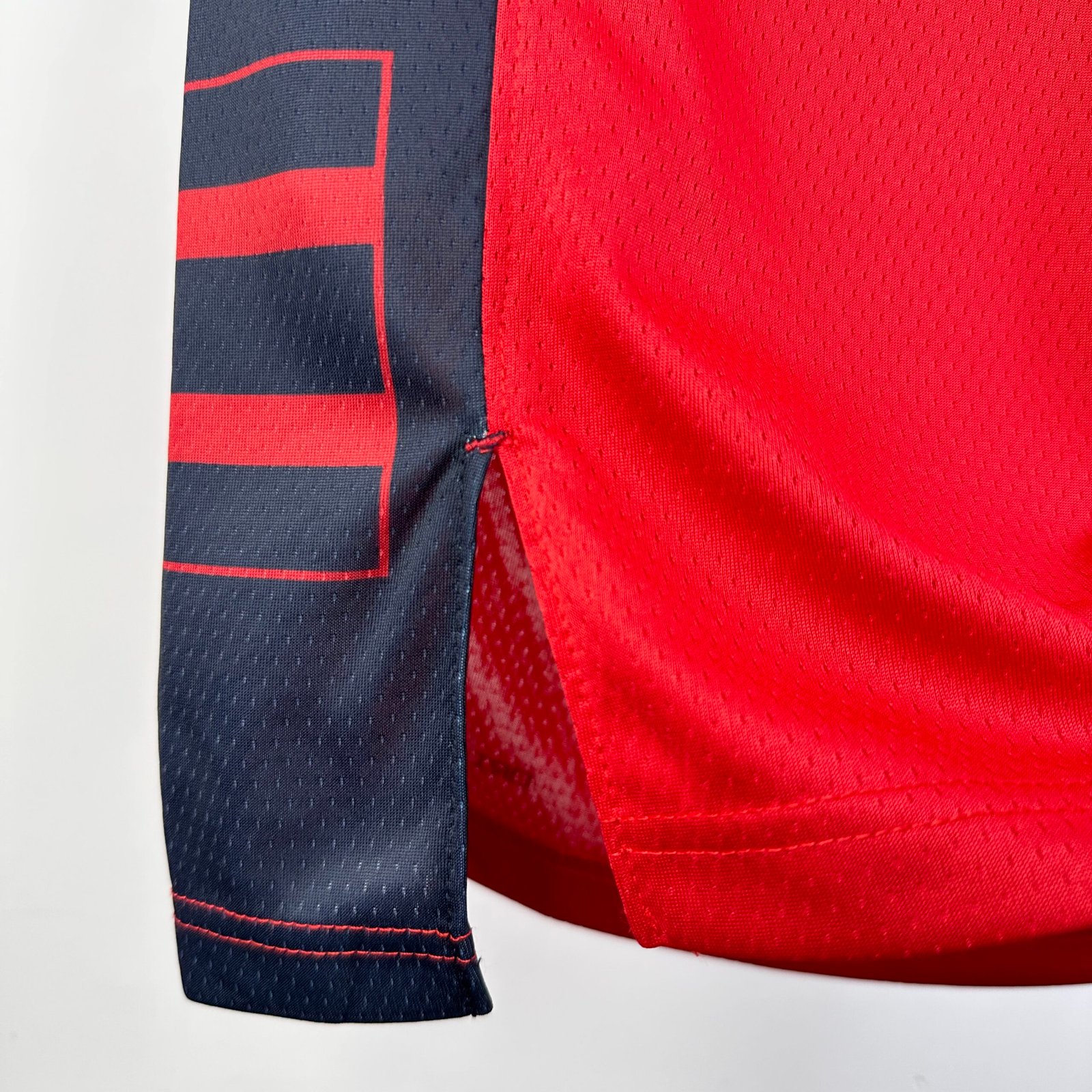 25th Season Clippers Air Jordan Limited Edition Red Jersey No. 1 James Harden - Image 11