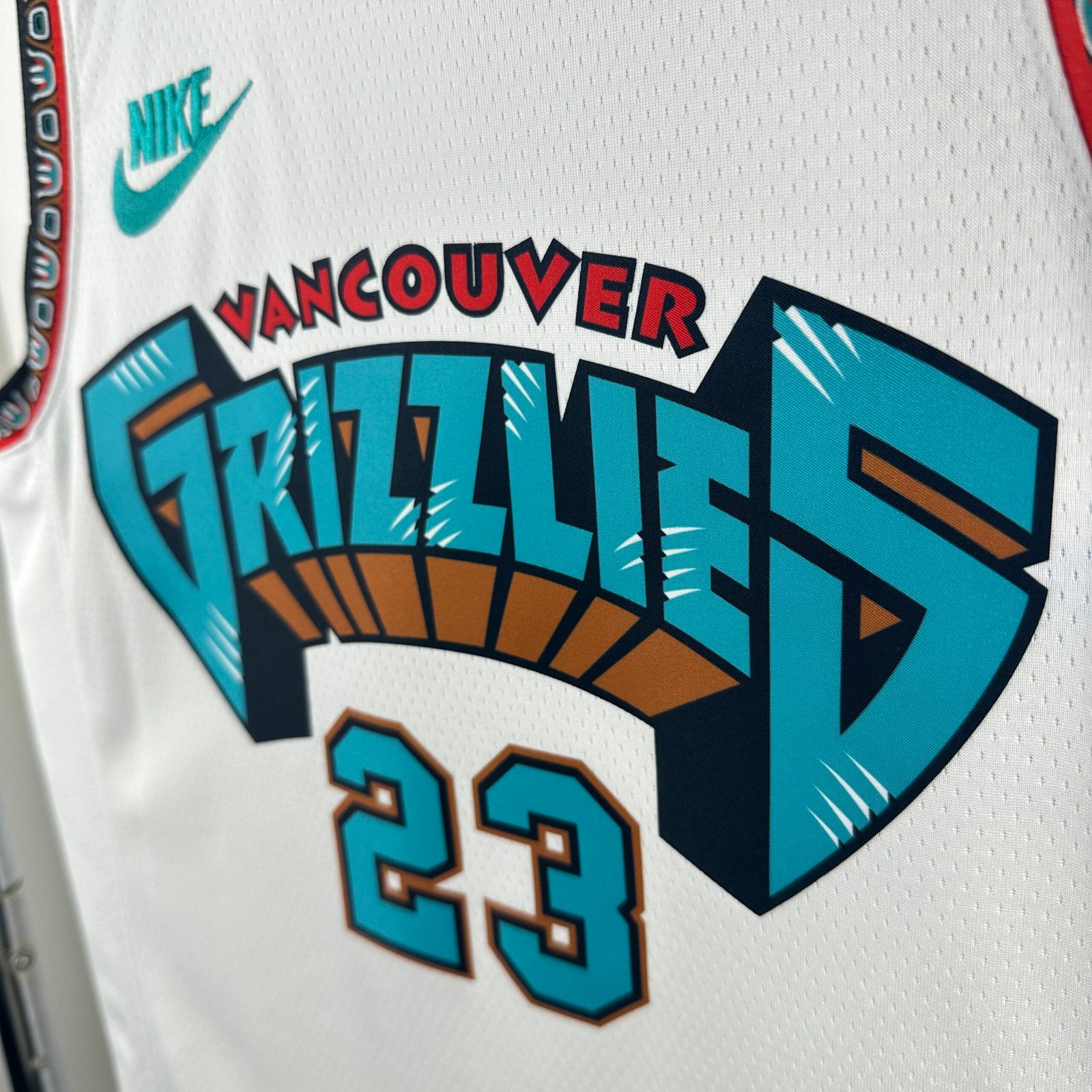 25th Season Grizzlies Retro No. 23 Rose - Image 5
