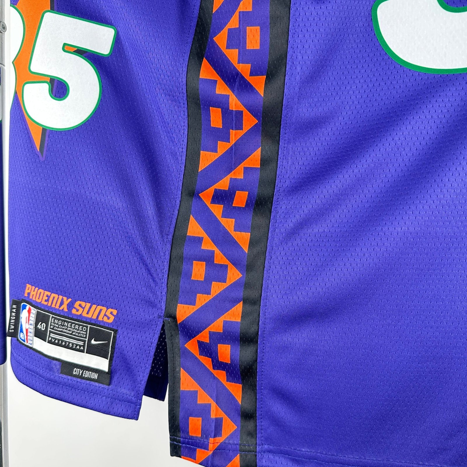 25th Season Suns City Edition No. 35 Durant - Image 10