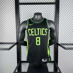 25th Season Celtics City Edition No. 8 Porziņģis