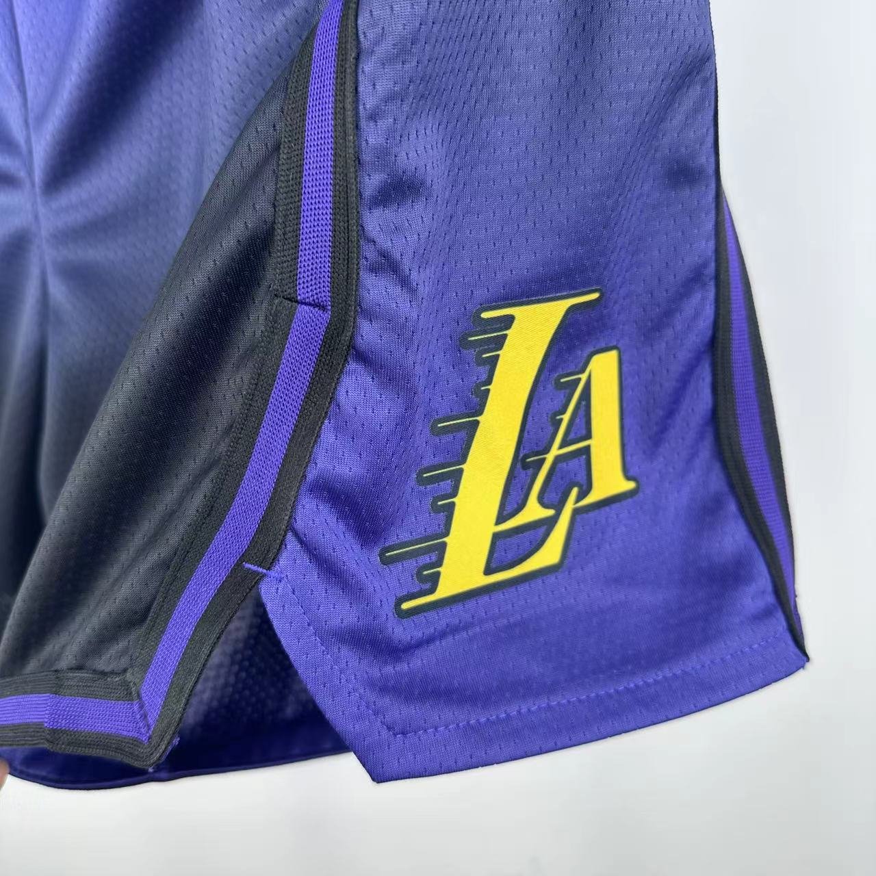 25th Season Lakers City Edition Shorts - Image 11