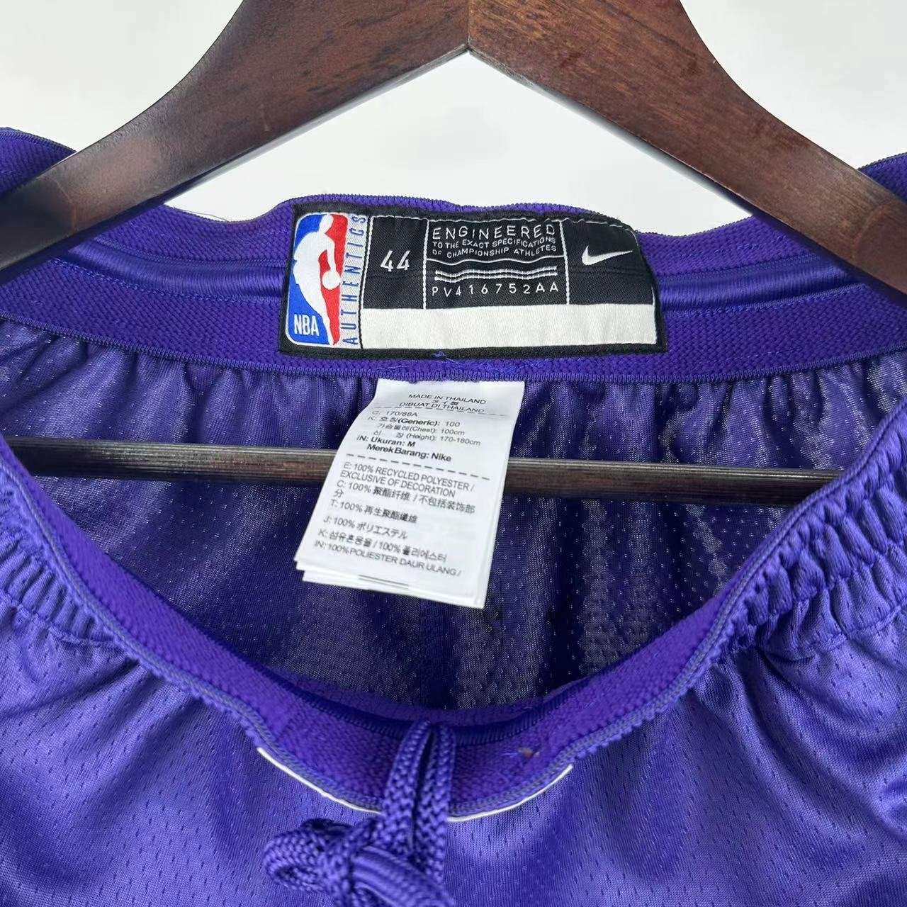 25th Season Lakers City Edition Shorts - Image 13