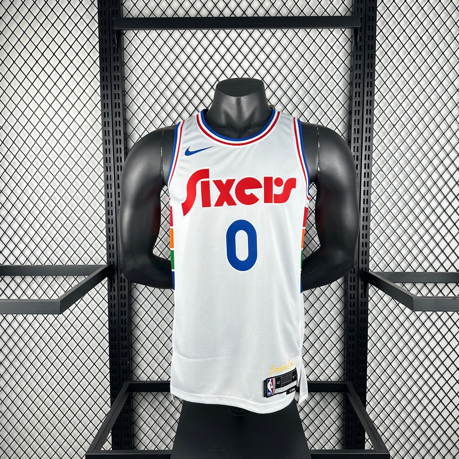 25th Season, 76ers, City Edition, No. 0, Maxey