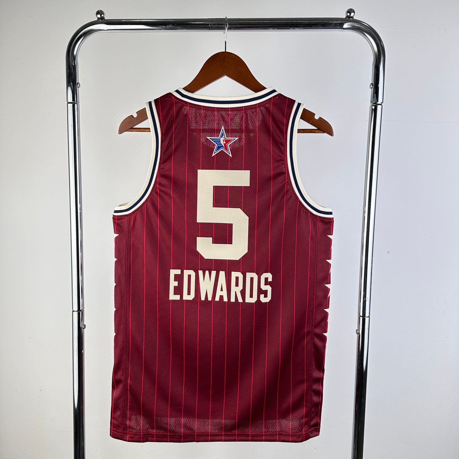 24th Season | All-Star | Red | No. 5 | Anthony Edwards - Image 4