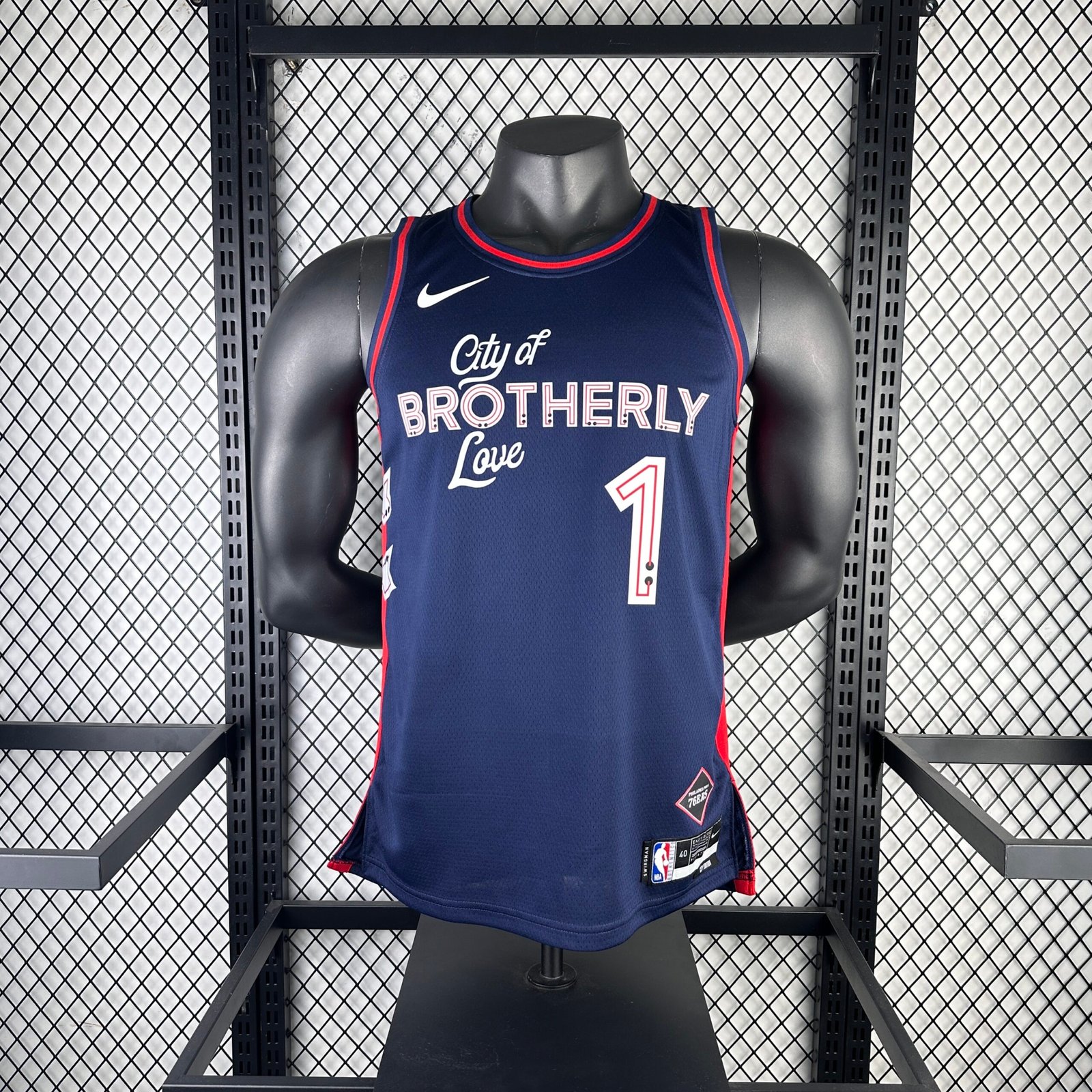 2024 Season Philadelphia 76ers City Edition No. 1 James Harden