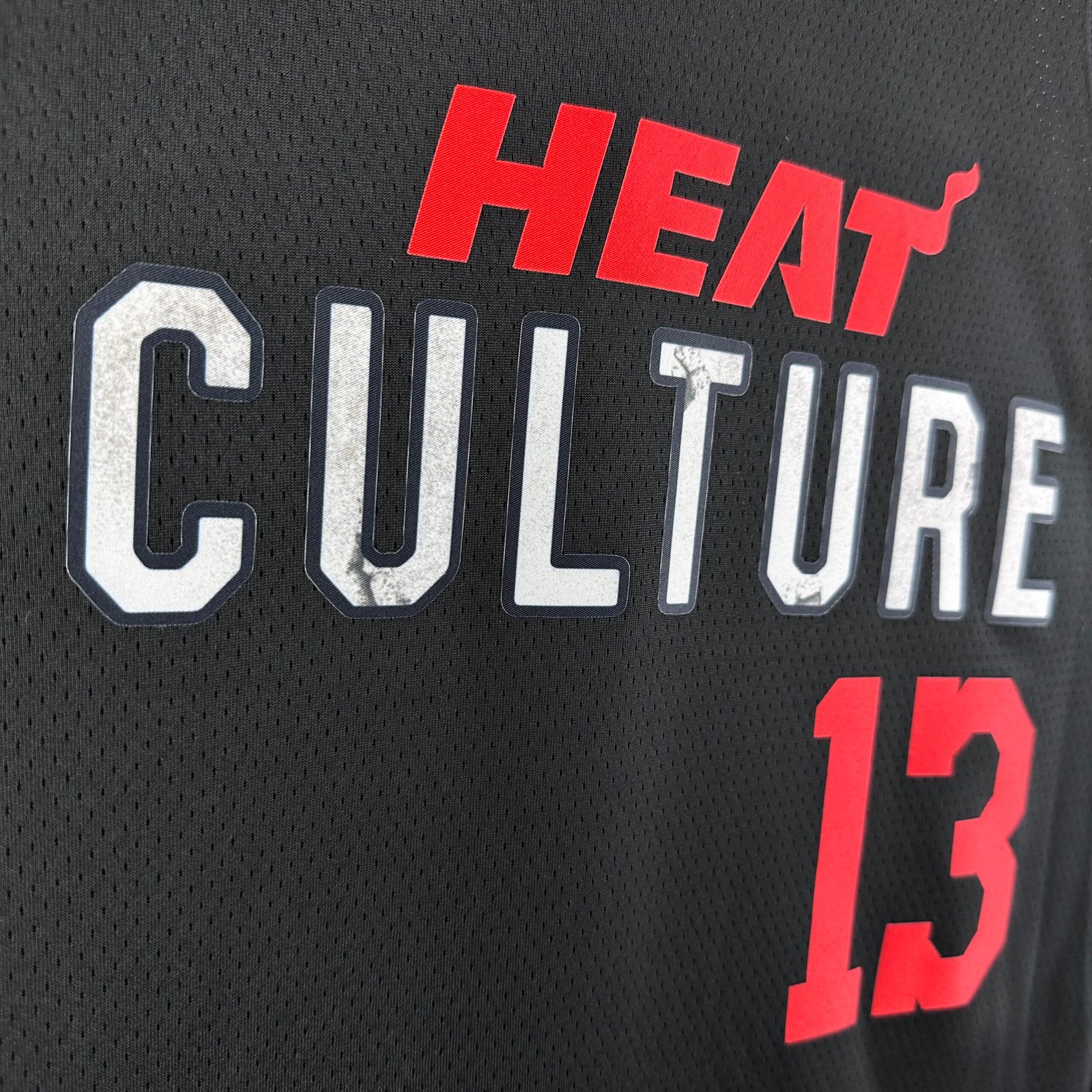24 Miami Heat City Edition No. 13 Bam Adebayo - Image 6