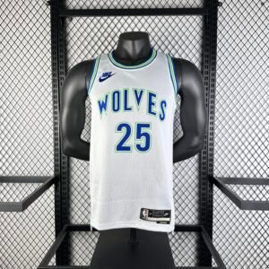 24th Season, Minnesota Timberwolves, Retro, No. 25, Derrick Rose