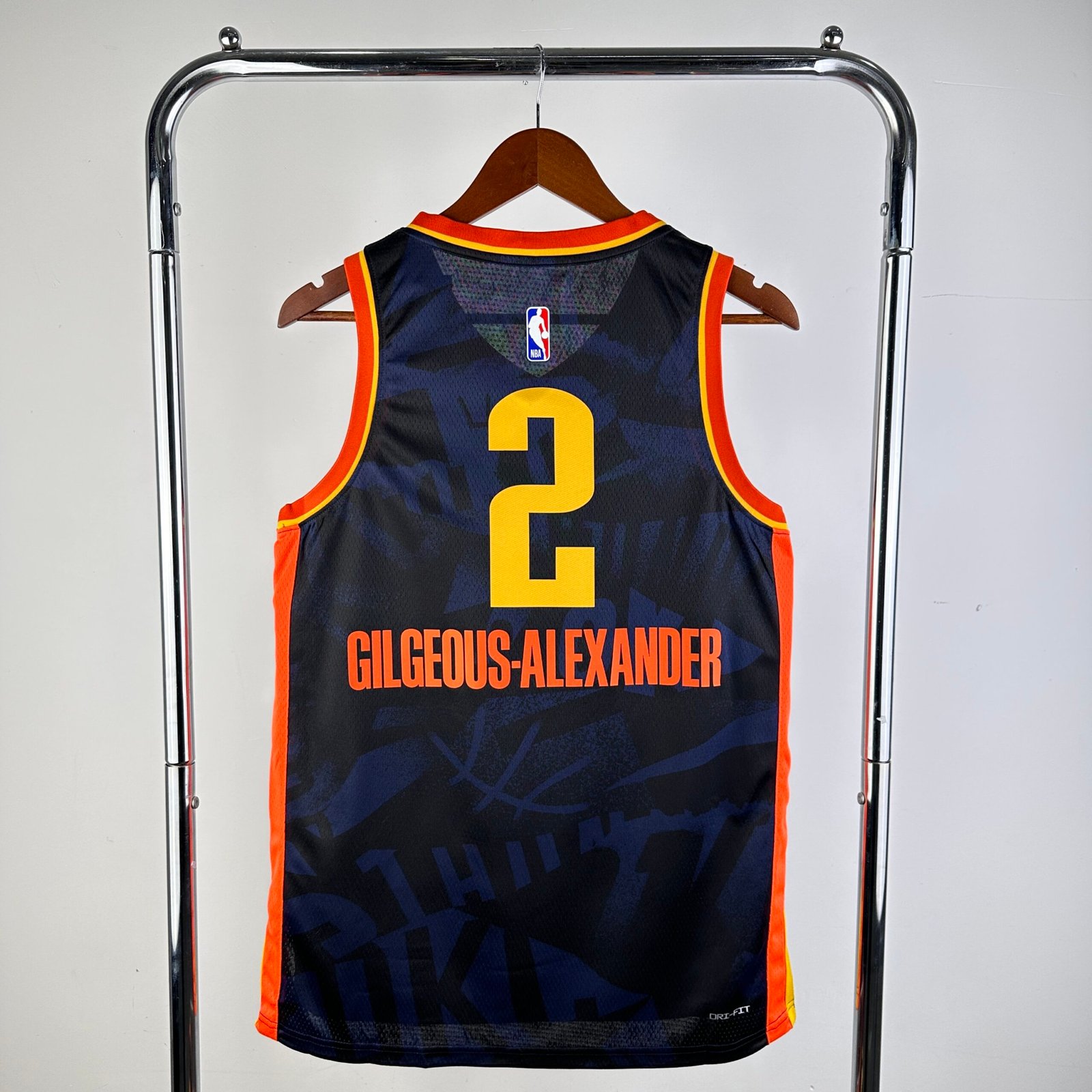 2024 Season Oklahoma City Thunder City Edition No. 2 Shai Gilgeous-Alexander - Image 8