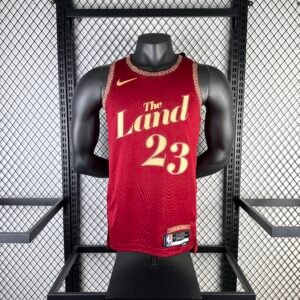 2024 Season Cleveland Cavaliers City Edition No. 23 LeBron James