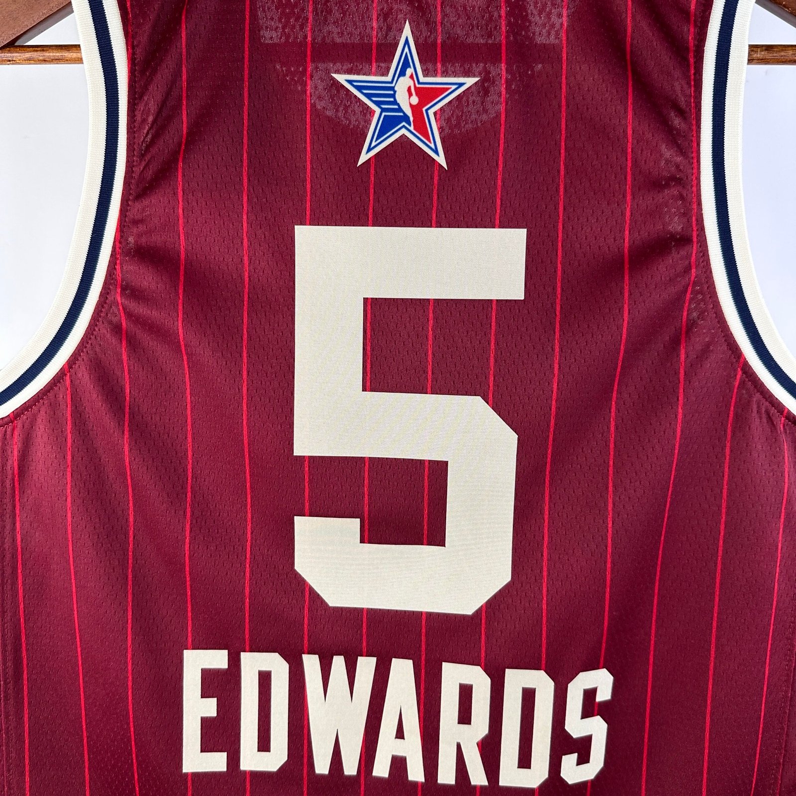 24th Season | All-Star | Red | No. 5 | Anthony Edwards - Image 10