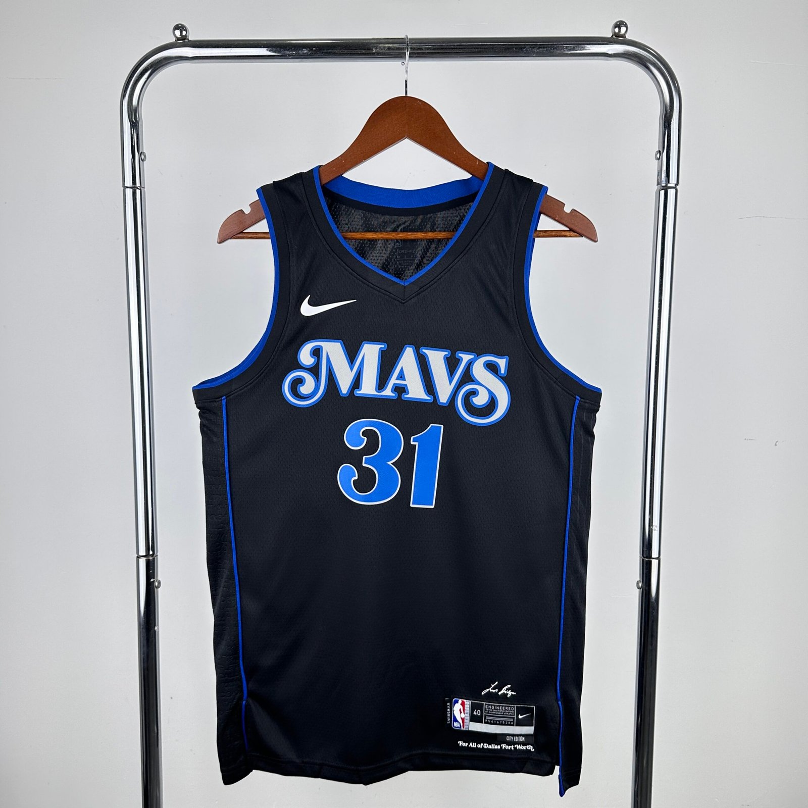 24th Season Mavericks City Edition No. 31 Thompson - Image 3