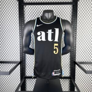 2024 Season Atlanta Hawks City Edition No. 5 Dejounte Murray