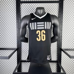 2024 Season Memphis Grizzlies City Edition No. 36 Marcus Smart