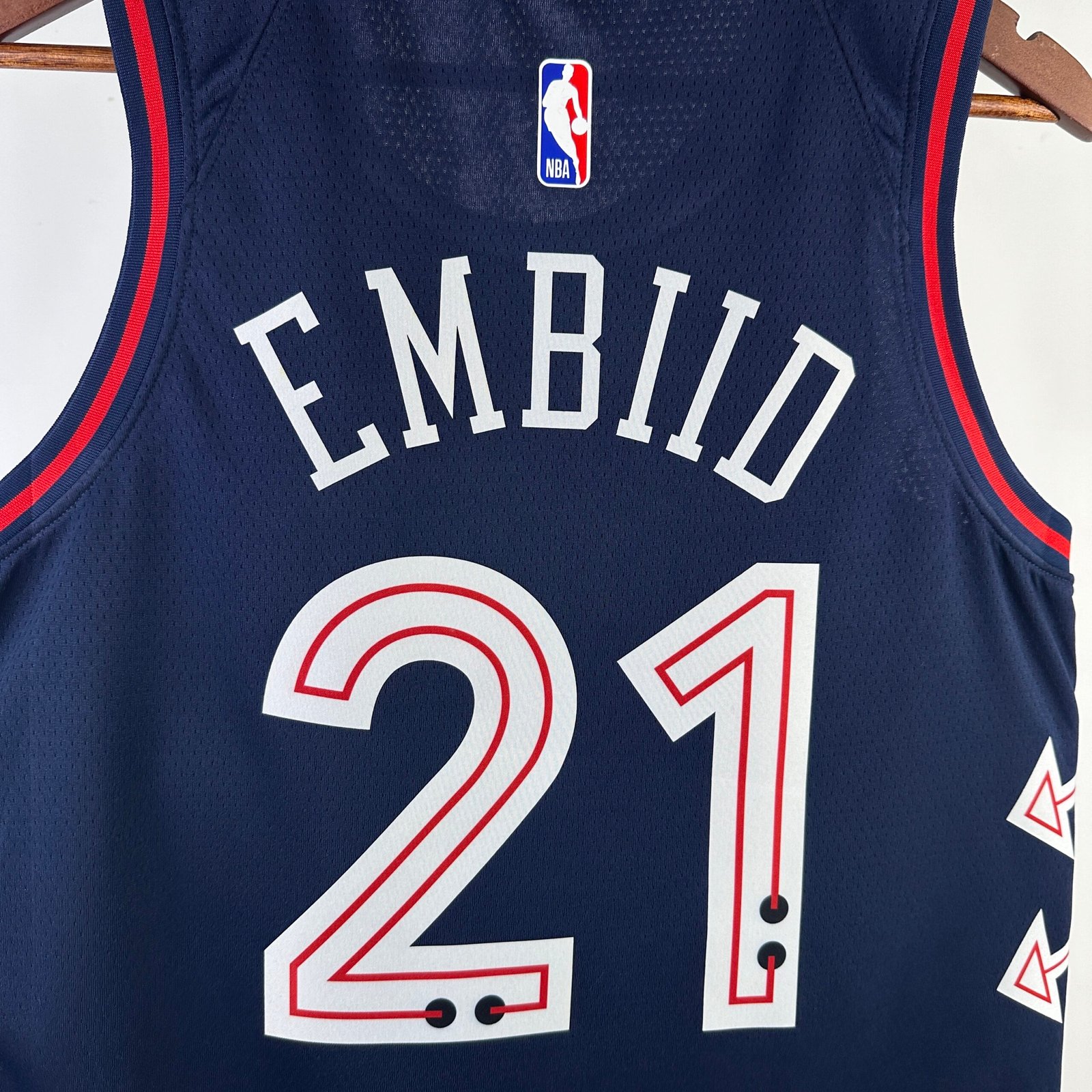 2024 Season Philadelphia 76ers City Edition No. 21 Joel Embiid - Image 12