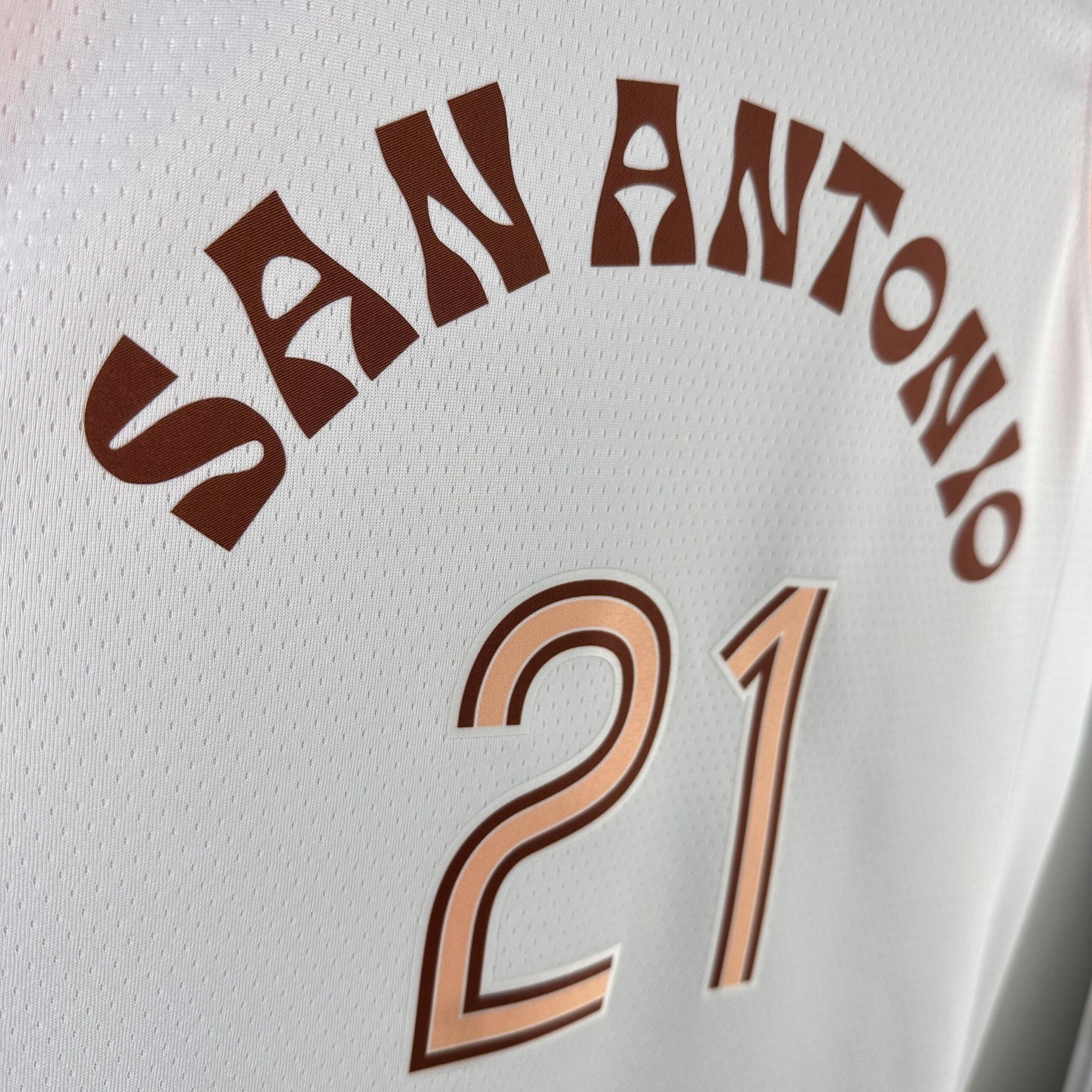 2024 Season San Antonio Spurs City Edition No. 21 Tim Duncan - Image 11