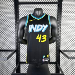 24th Season | Indiana Pacers | City Edition | No. 43 | Tyrese Haliburton