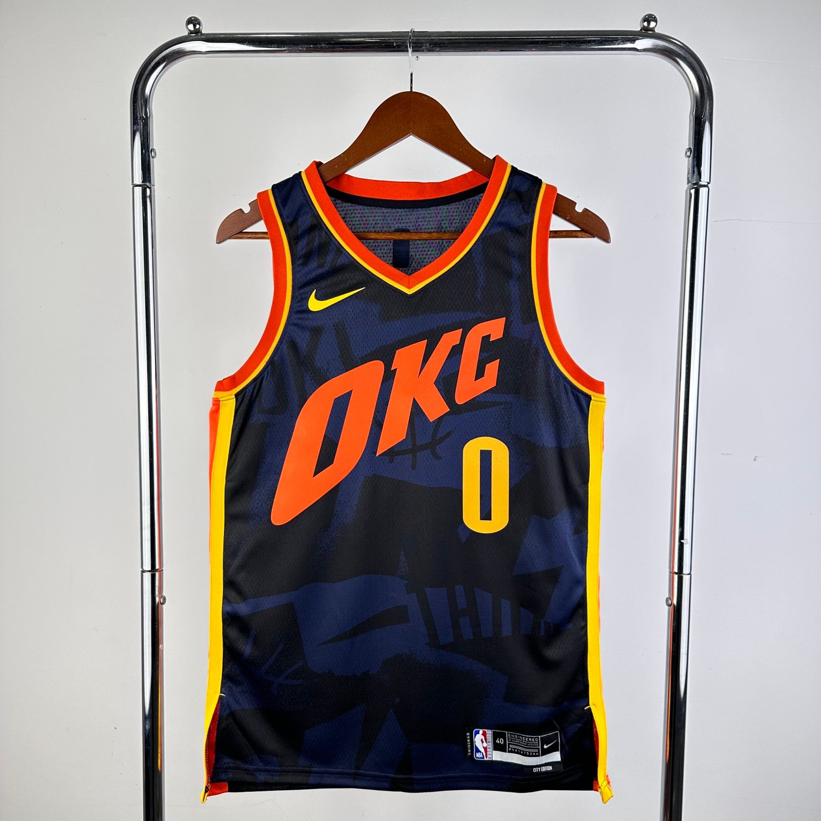 2024 Season Oklahoma City Thunder City Edition No. 0 Russell Westbrook - Image 16