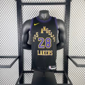 24th Season, Los Angeles Lakers, City Edition, No. 28, Rui Hachimura