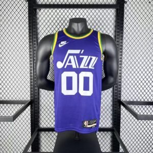 24th Season, Utah Jazz, Retro, No. 00, Jordan Clarkson
