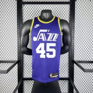 24th Season, Utah Jazz, Retro, No. 45, Donovan Mitchell
