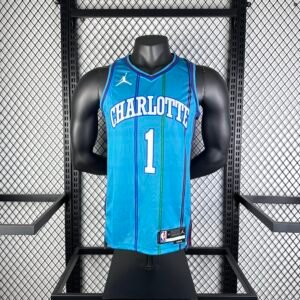 24th Season, Charlotte Hornets, Retro, No. 1, LaMelo Ball