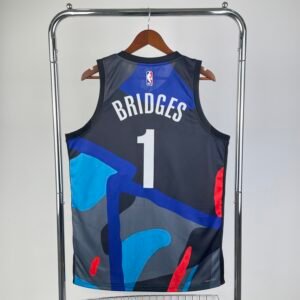 2023-2024 NBA Season | Brooklyn Nets | City Edition | No. 1 | Mikal Bridges